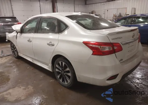 2018 Nissan Sentra Sr z USA, uszkodzony, nr VIN 3N1AB7AP7JY302169